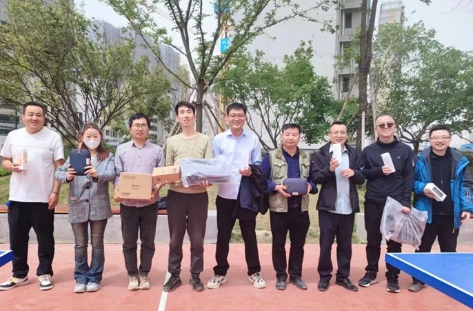 兴隆桥梁及永安一标项目联合举办“庆五一·迎五四”趣味运动会