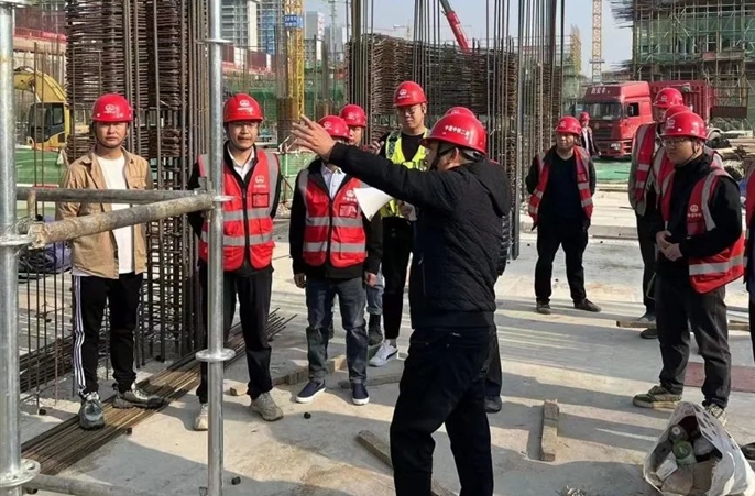 放假不放松，安全不停工，永安领汇二标项目开展五一节前安全大检查