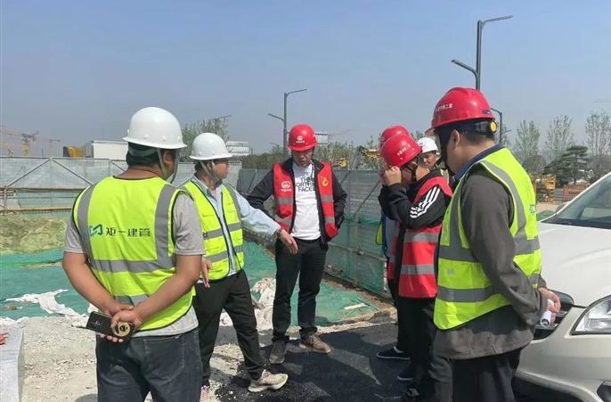 西安城市客厅一标项目、岷州陆港铁路专用线项目开展节前安全检查